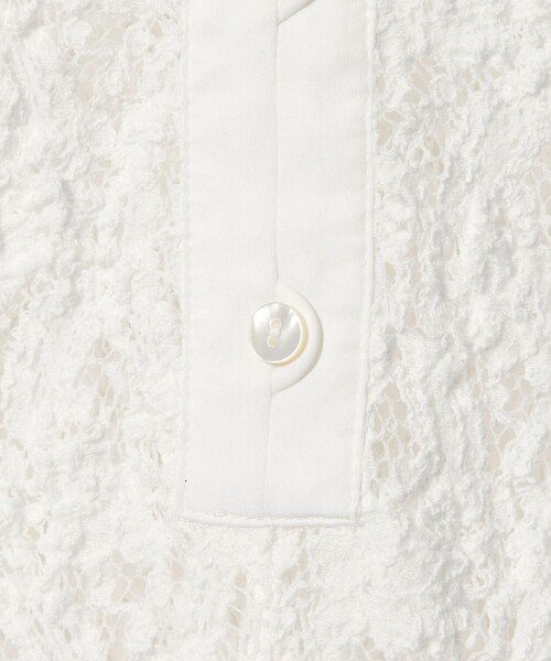 green label relaxing（グリーンレーベルリラクシング）の「＜SEASONAL COLLECTION＞2WAY レース ワンピース（ワンピース・レディース・ブラック/ライトグレー/ホワイト・FREE）」の4枚目の写真