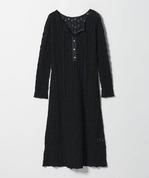 green label relaxing（グリーンレーベルリラクシング）の「＜SEASONAL COLLECTION＞2WAY レース ワンピース（ワンピース・レディース・ブラック/ライトグレー/ホワイト・FREE）」の5枚目の写真