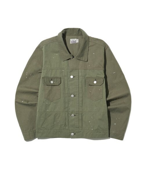 Big Unionの「COLORATION TYPE 2 JACKET / KHAKI(デニムジャケット・レディース・その他・MEDIUM/X-SMALL/LARGE)」の1枚目の写真
