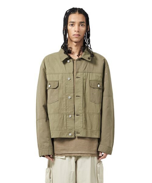 Big Unionの「COLORATION TYPE 2 JACKET / KHAKI(デニムジャケット・レディース・その他・MEDIUM/X-SMALL/LARGE)」の3枚目の写真