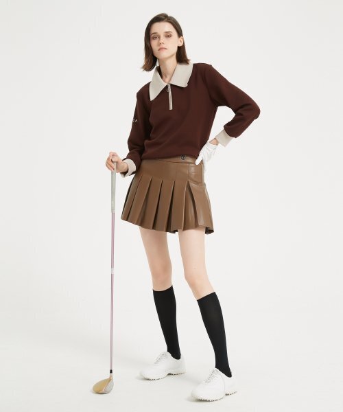 E.PARCA(イパルカ)の「カスタノレザープリーツスカート(スカート・レディース・その他・SMALL/MEDIUM/LARGE)」の5枚目の写真