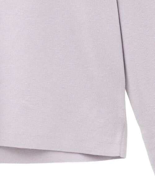 YECCA VECCA（イェッカヴェッカ）の「2wayオフショルカラーカーディガン（カーディガン/ボレロ・レディース・オフホワイト/ブラック/ベージュ/ラベンダー・FREE）」の13枚目の写真