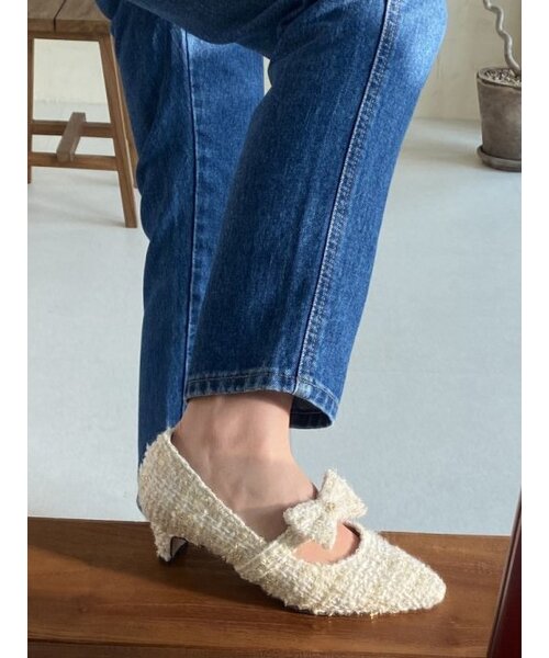 LEVASE(ルバズ)の「e.g) vivienne stiletto-tweed 4cm(パンプス・レディース・その他・38/35/36/37/36.5/37.5/35.5/38.5)」の3枚目の写真