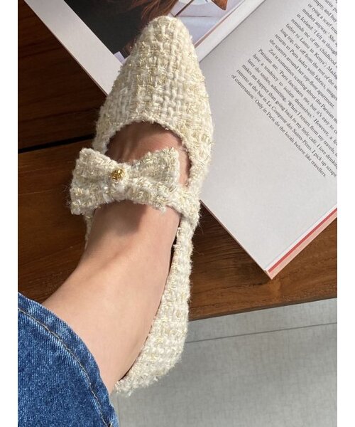 LEVASE(ルバズ)の「e.g) vivienne stiletto-tweed 4cm(パンプス・レディース・その他・38/35/36/37/36.5/37.5/35.5/38.5)」の4枚目の写真