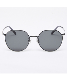 ALO EYEWEAR（アロアイウェア）の「[Air Titanium] AL2501 0909M Air Titanium Panto Black Sunglasses（サングラス）」