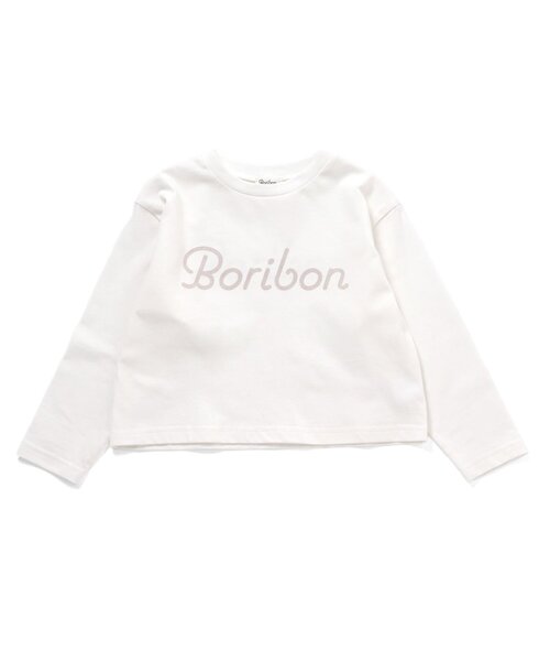 Boribon（ボリボン）の「BoribonTシャツ（Tシャツ/カットソー・キッズ・ピンク/オフホワイト・120/110/100/90/80）」の7枚目の写真