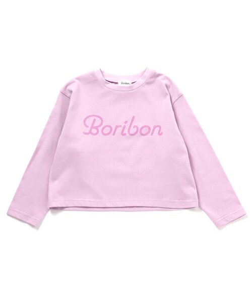 Boribon（ボリボン）の「BoribonTシャツ（Tシャツ/カットソー・キッズ・ピンク/オフホワイト・120/110/100/90/80）」の8枚目の写真