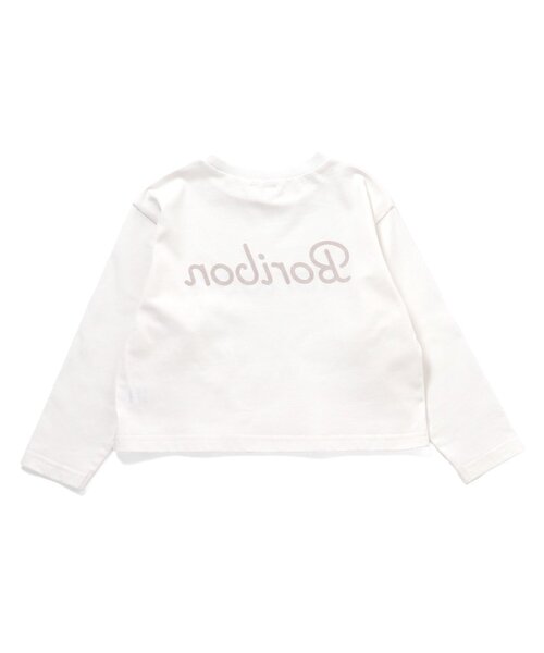 Boribon（ボリボン）の「BoribonTシャツ（Tシャツ/カットソー・キッズ・ピンク/オフホワイト・120/110/100/90/80）」の9枚目の写真