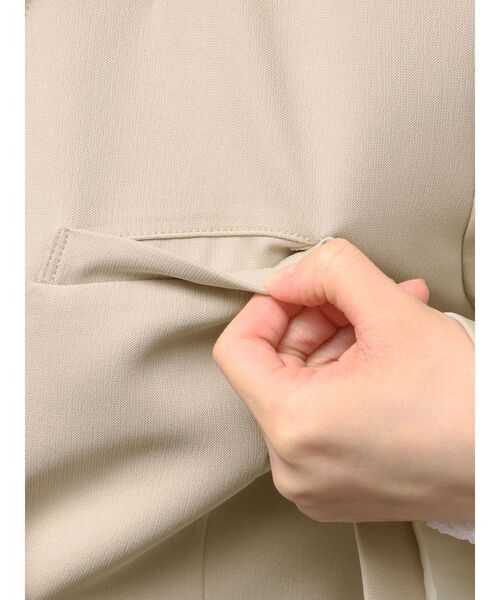 MURUA(ムルーア)の「【セットアップ対応】ショートテーラードジャケット(テーラードジャケット・レディース・ベージュ/ミント/グレー/ブラック・FREE)」の15枚目の写真