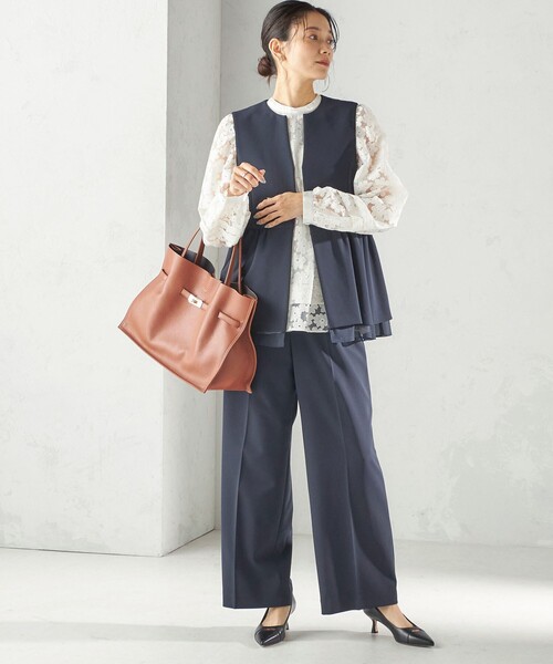 VIOLAd'ORO（ヴィオラドーロ）の「VIOLAd’ORO:A4 金具付き トート（トートバッグ・レディース・キャメル/ブラック・ONE SIZE）」の16枚目の写真