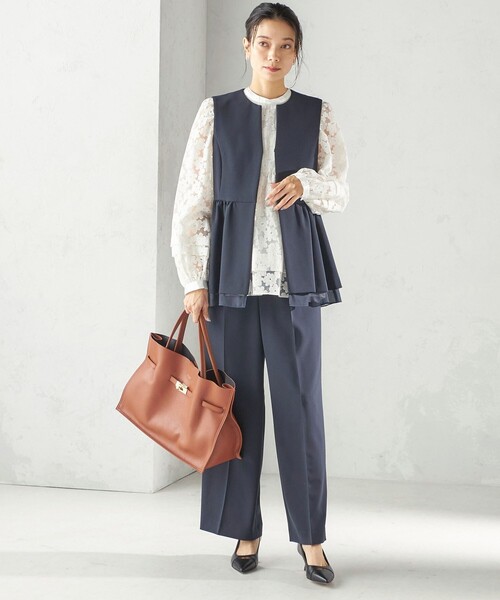 VIOLAd'ORO（ヴィオラドーロ）の「VIOLAd’ORO:A4 金具付き トート（トートバッグ・レディース・キャメル/ブラック・ONE SIZE）」の15枚目の写真