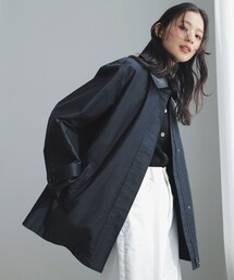 ICB（アイシービー）の「ライトモールスキン キルトライナー付きステンカラーコート（ミリタリージャケット）」