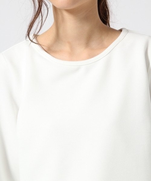 HARE（ハレ）の「2PSETフハクポンチプルオーバー(HARE)（Tシャツ/カットソー・レディース・オフホワイト/ブラック・FREE）」の8枚目の写真