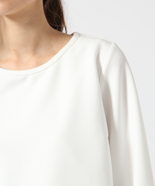 HARE（ハレ）の「2PSETフハクポンチプルオーバー(HARE)（Tシャツ/カットソー・レディース・オフホワイト/ブラック・FREE）」の9枚目の写真