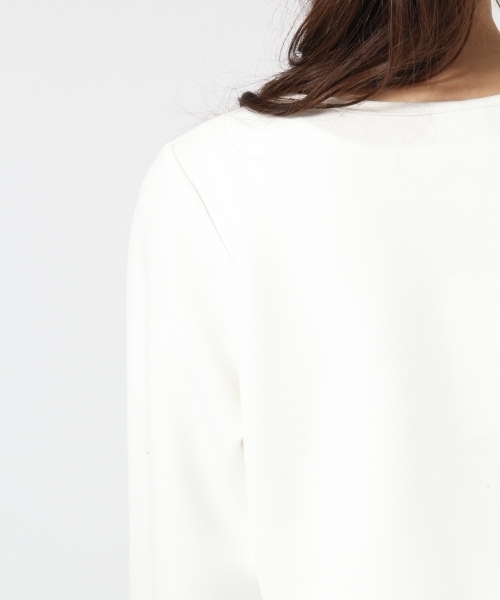 HARE（ハレ）の「2PSETフハクポンチプルオーバー(HARE)（Tシャツ/カットソー・レディース・オフホワイト/ブラック・FREE）」の12枚目の写真