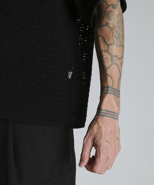 Schott(ショット)の「Schott/ショット/B.S. KNIT SHIRT/ブラックシープ ニットシャツ(シャツ/ブラウス・メンズ・ブラック・XL/L/M)」の11枚目の写真
