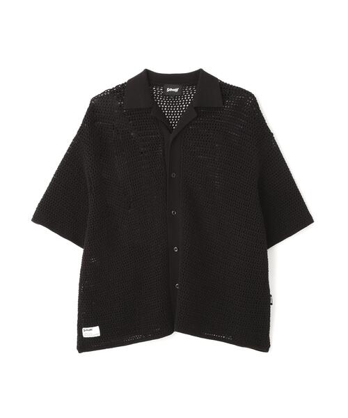 Schott(ショット)の「Schott/ショット/B.S. KNIT SHIRT/ブラックシープ ニットシャツ(シャツ/ブラウス・メンズ・ブラック・XL/L/M)」の12枚目の写真