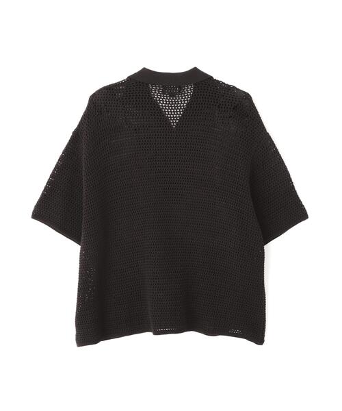 Schott(ショット)の「Schott/ショット/B.S. KNIT SHIRT/ブラックシープ ニットシャツ(シャツ/ブラウス・メンズ・ブラック・XL/L/M)」の13枚目の写真