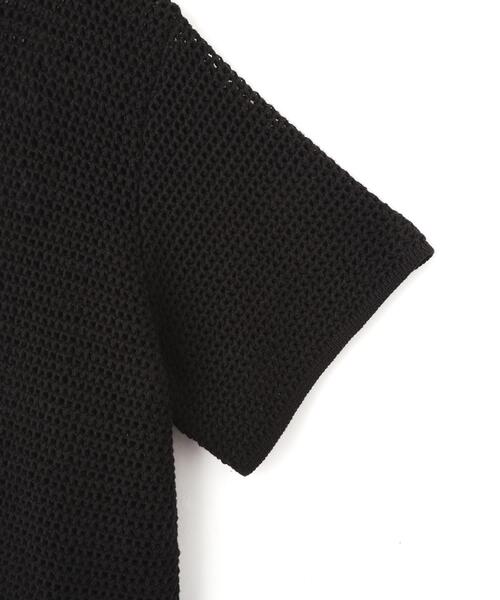 Schott(ショット)の「Schott/ショット/B.S. KNIT SHIRT/ブラックシープ ニットシャツ(シャツ/ブラウス・メンズ・ブラック・XL/L/M)」の15枚目の写真