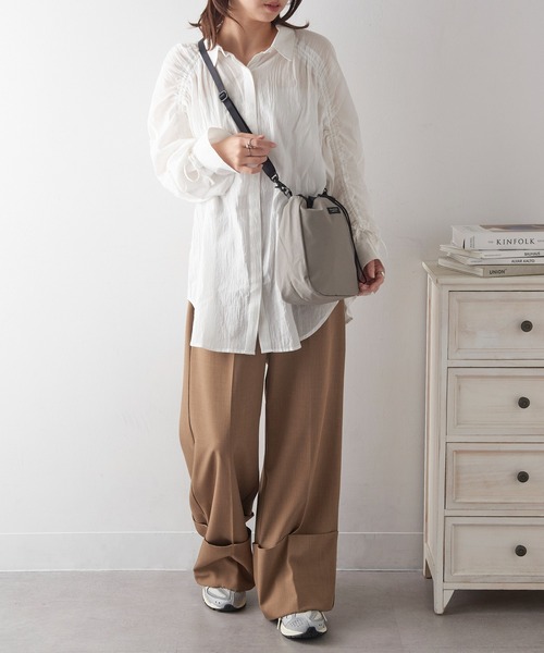STANDARD SUPPLY(スタンダードサプライ)の「【STANDARD SUPPLY】CHALK SHOULDER/チョークショルダー/バッグ(ショルダーバッグ・メンズ・グレー/ブラック/ベージュ・FREE)」の18枚目の写真