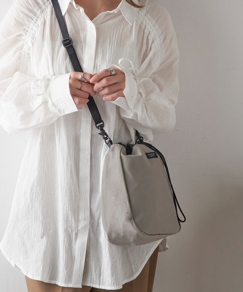 STANDARD SUPPLY(スタンダードサプライ)の「【STANDARD SUPPLY】CHALK SHOULDER/チョークショルダー/バッグ(ショルダーバッグ・メンズ・グレー/ブラック/ベージュ・FREE)」の13枚目の写真