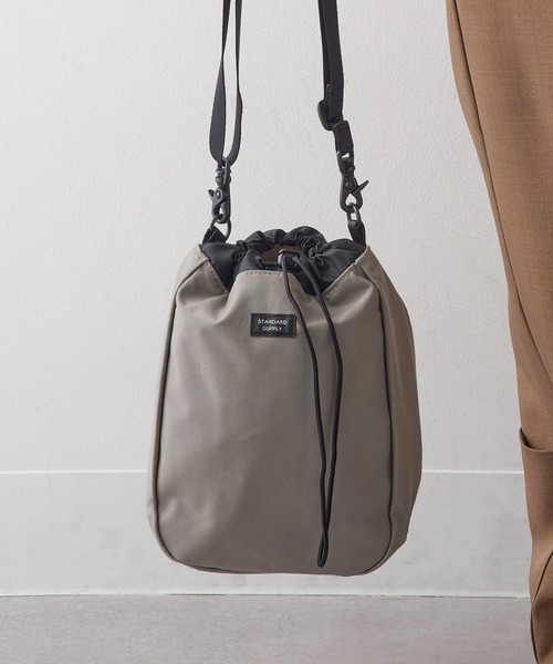 STANDARD SUPPLY(スタンダードサプライ)の「【STANDARD SUPPLY】CHALK SHOULDER/チョークショルダー/バッグ(ショルダーバッグ・メンズ・グレー/ブラック/ベージュ・FREE)」の17枚目の写真