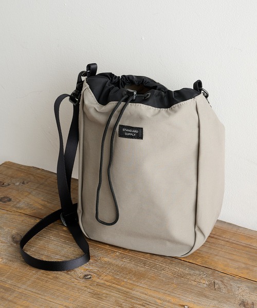 STANDARD SUPPLY(スタンダードサプライ)の「【STANDARD SUPPLY】CHALK SHOULDER/チョークショルダー/バッグ(ショルダーバッグ・メンズ・グレー/ブラック/ベージュ・FREE)」の21枚目の写真