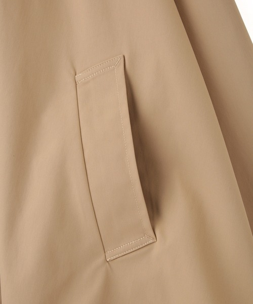 ADAM ET ROPE'（アダムエロペ）の「フレアーミドルトレンチコート（トレンチコート・レディース・ベージュ/オフホワイト・FREE）」の4枚目の写真