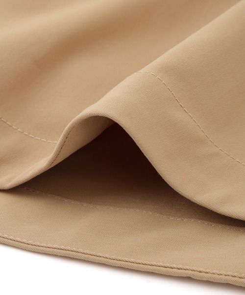 ADAM ET ROPE'（アダムエロペ）の「フレアーミドルトレンチコート（トレンチコート・レディース・ベージュ/オフホワイト・FREE）」の7枚目の写真