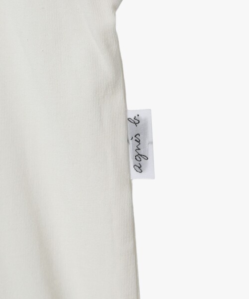 agnes b.（アニエスベー）の「キッズ マルチカラー コットン 長袖 カーディガンプレッション（カーディガン/ボレロ・キッズ・ホワイト系その他・12YEAR/4YEAR/8YEAR/6YEAR/10YEAR）」の7枚目の写真