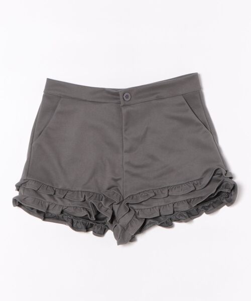 Ritzy(リッツィー)の「フリルデザイン ショートパンツ(その他パンツ・レディース・グレー/ブラック・L/M)」の9枚目の写真