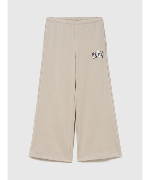 GAP(ギャップ)の「GAPロゴ フレンチテリー ワイドパンツ(スウェットパンツ・レディース・ブラック/グレー/オフホワイト/イエロー/ピンク/ブルー/レッド/ブルー系その他2/グリーン系その他4・XS/S/M/L/XXS)」の4枚目の写真