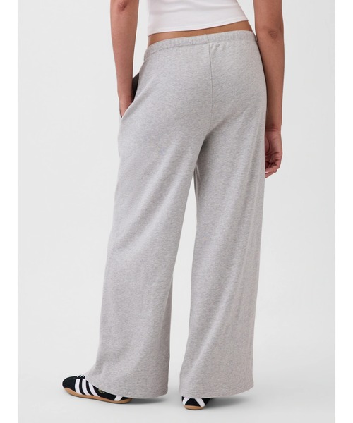 GAP（ギャップ）の「GAPロゴ フレンチテリー ワイドパンツ（スウェットパンツ・レディース・ブラック/グレー/オフホワイト/イエロー/ピンク/ブルー・XS/S/M/L/XXS）」の10枚目の写真