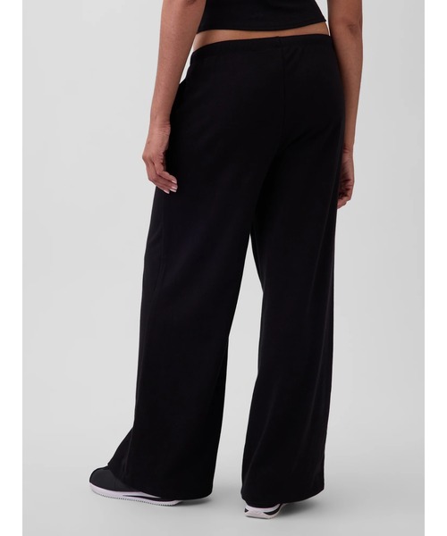 GAP（ギャップ）の「GAPロゴ フレンチテリー ワイドパンツ（スウェットパンツ・レディース・ブラック/グレー/オフホワイト/イエロー/ピンク/ブルー・XS/S/M/L/XXS）」の15枚目の写真