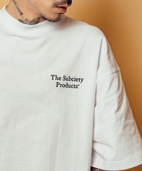 Subciety(サブサエティ)の「Products tee(Tシャツ/カットソー・メンズ・ブラック/ホワイト/アッシュ・SMALL/MEDIUM/LARGE/X-LARGE)」の17枚目の写真
