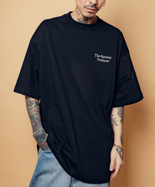 Subciety(サブサエティ)の「Products tee(Tシャツ/カットソー・メンズ・ブラック/ホワイト/アッシュ・SMALL/MEDIUM/LARGE/X-LARGE)」の3枚目の写真