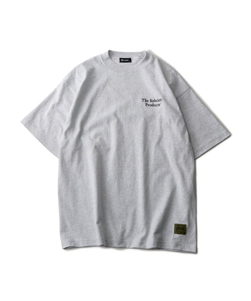 Subciety(サブサエティ)の「Products tee(Tシャツ/カットソー・メンズ・ブラック/ホワイト/アッシュ・SMALL/MEDIUM/LARGE/X-LARGE)」の6枚目の写真