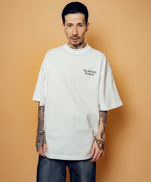 Subciety(サブサエティ)の「Products tee(Tシャツ/カットソー・メンズ・ブラック/ホワイト/アッシュ・SMALL/MEDIUM/LARGE/X-LARGE)」の8枚目の写真