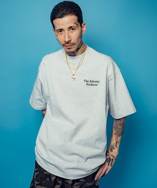 Subciety(サブサエティ)の「Products tee(Tシャツ/カットソー・メンズ・ブラック/ホワイト/アッシュ・SMALL/MEDIUM/LARGE/X-LARGE)」の10枚目の写真