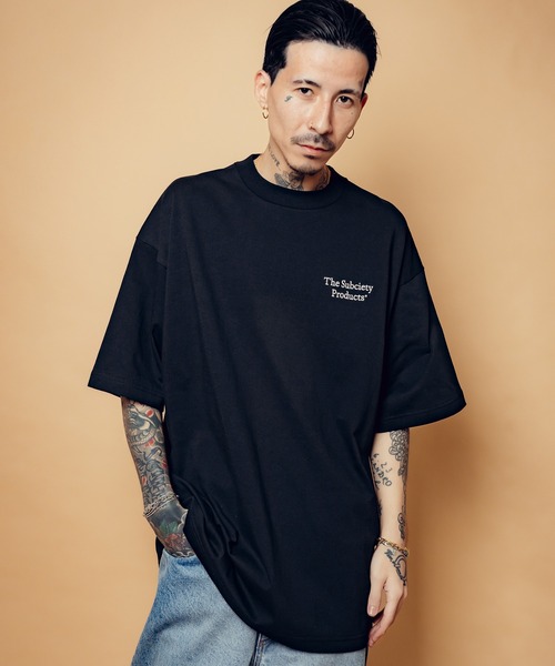 Subciety(サブサエティ)の「Products tee(Tシャツ/カットソー・メンズ・ブラック/ホワイト/アッシュ・SMALL/MEDIUM/LARGE/X-LARGE)」の9枚目の写真
