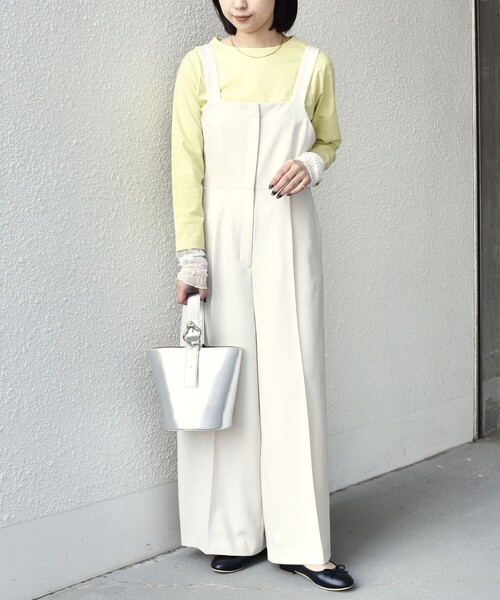 SHIPS Colors(シップス カラーズ)の「SHIPS Colors:〈手洗い可能〉レース 切替スリーブ カットソー◇(Tシャツ/カットソー・レディース・オフホワイト/ブラック/クリーム・ONE SIZE)」の22枚目の写真