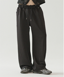 THESTORI（ザ・ストリ）の「【速機毛】シェーンズライントラックパンツ（ブラック）（スウェットパンツ）」