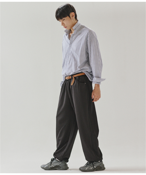 THESTORI(ザ・ストリ)の「【速機毛】シェーンズライントラックパンツ(ブラック)(スウェットパンツ・メンズ・その他・M/L)」の5枚目の写真