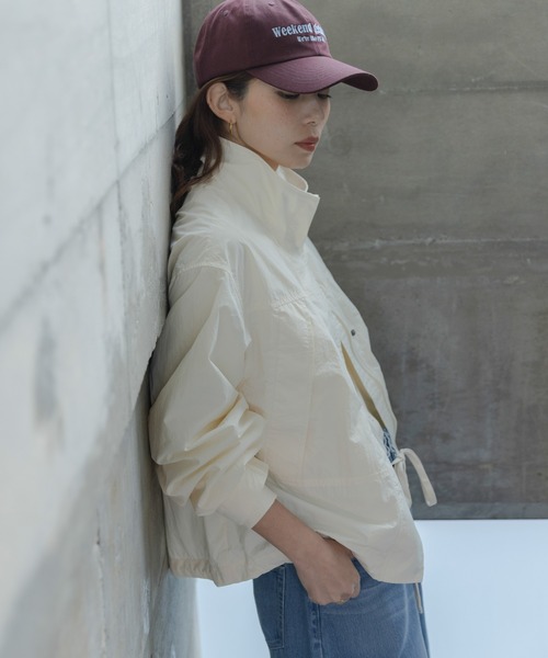 撥水スタンドカラーナイロンブルゾン（ナイロンジャケット）｜URBAN