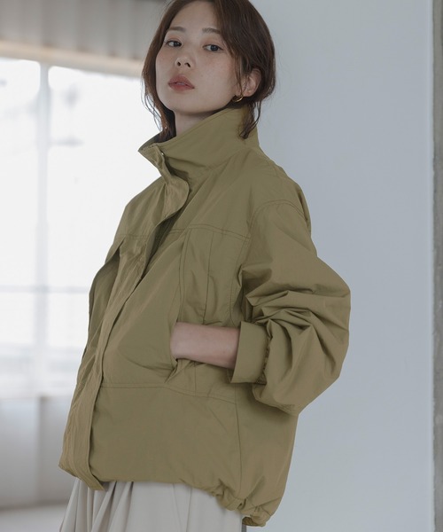 撥水スタンドカラーナイロンブルゾン（ナイロンジャケット）｜URBAN