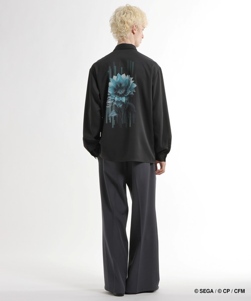 HARE プロジェクトセカイ×ZOZOTOWN コラボシャツ プロジェクトセカイ×HARE バースフラワーシシュウシャツ（シャツ