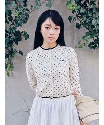 LILY BROWN | カラートリムニットカーディガン(カーディガン/ボレロ)