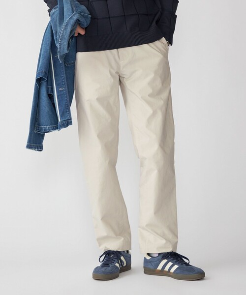 SHIPS(シップス)の「SHIPS: Primeflex(R) イージー パンツ(その他パンツ・メンズ・ライトグリーン/ライトカーキ/ナチュラル/ネイビー・X-LARGE/LARGE/MEDIUM/SMALL)」の2枚目の写真