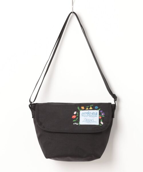 Manhattan Portage（マンハッタンポーテージ）の「NYLON MESSENGER BAG (XS) BP W/DIV MGNT 500D CORDURA DPL（メッセンジャーバッグ・レディース・ブラック・X-SMALL）」の17枚目の写真