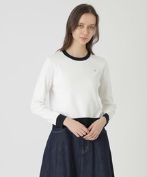 ブルーレーベルクレストブリッジ  チェックプルオーバーニット　ニット　今期 BLUE LABEL / BLACK LABEL CRESTBRIDGE｜クレストブリッジチェックジャ